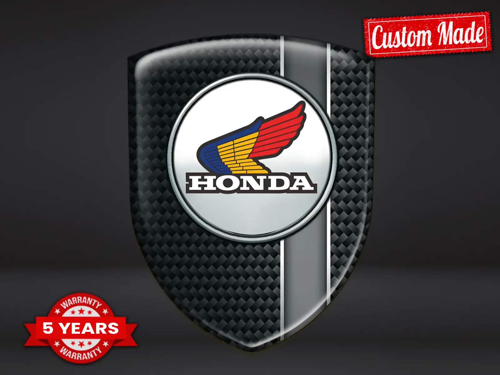 Honda Stickers Vitre Arrière Max Pro Résistant Élégant